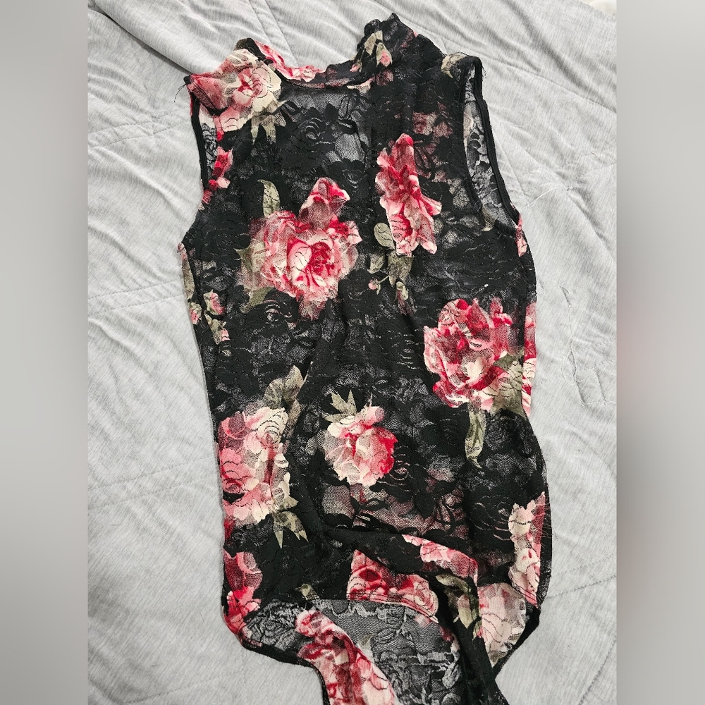Sheer bodysuit